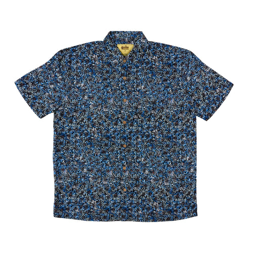 Blue Bush Banana Bamboo Shirt