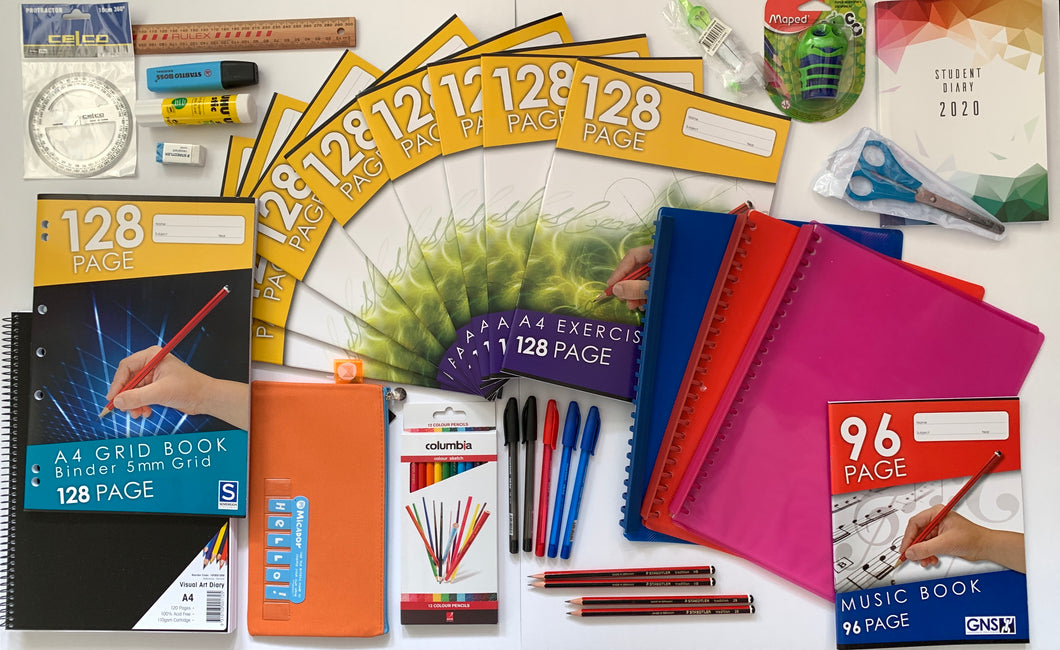 34 Piece Back to School Stationery Pack
