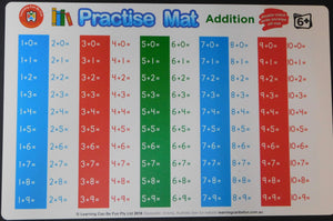 Learning Can be Fun Practice Mats